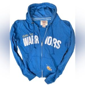 Warriors zip up hoodie